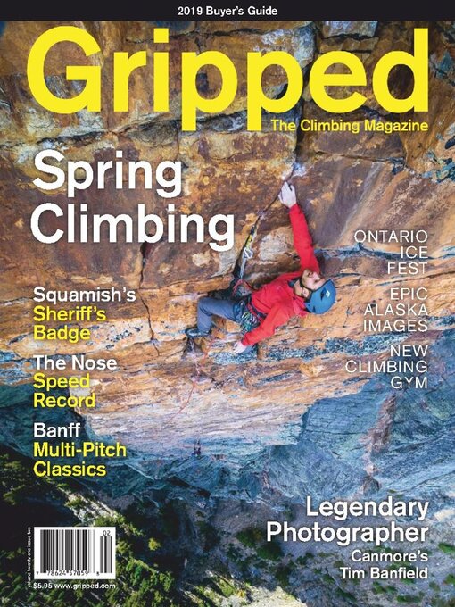 Cover image for Gripped: The Climbing Magazine